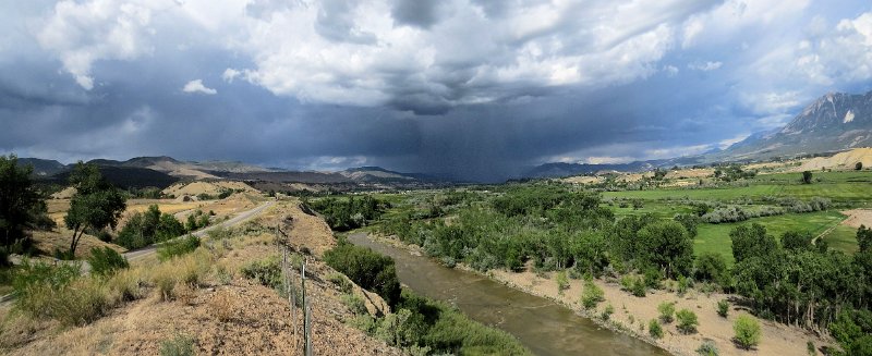 E (184) Thunderstorm over the North Fork of the Gunnison River.jpg